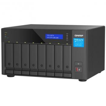 QNAP TVS-H874T-I7-32G Servidor de Almacenamiento NAS Torre Ethernet Negro de Alto Rendimiento