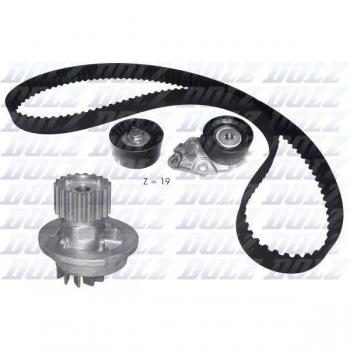 DOLZ Bomba de Agua + Kit de Correa de Distribución KD144