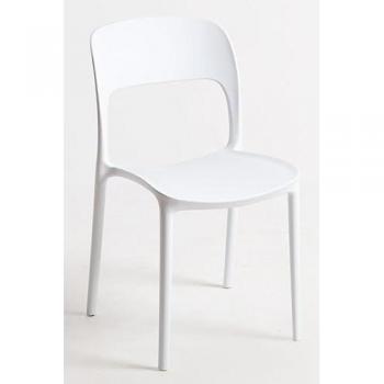 Silla Inis - Jardín - Estilo Blanco y Alta Durabilidad