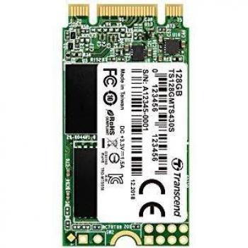 Transcend MTS430S 128 GB M.2 2242 SATA III 6 Gb/s Internal Solid State Drive