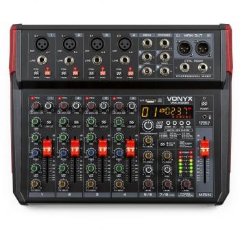 Mezclador Para Música 8 Canales Vonyx VM-KG08
