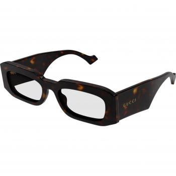 Gucci GG1426S Col. 005 Uomo Squadrata Havana Sunglasses, Stylish Brown Male Glasses, Size: 54 MM