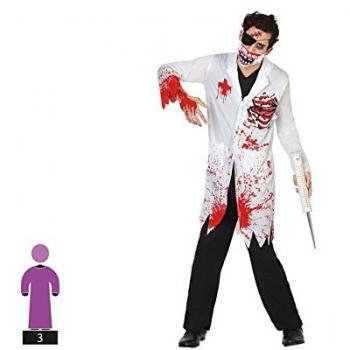 Disfraz para Adultos Blanco Asesino (3 Piezas) XS/S