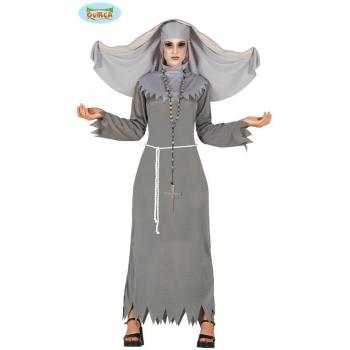Disfraz de Monja Diabólica para Mujer Talla L 42-44 - Halloween