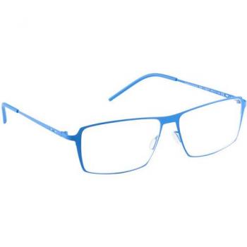 Italia Independent II 5211 027.000 Men's Blue Eyeglasses Frame Size 55 - Blue Light Blocking Available