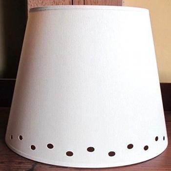 Bombilla E27 Pantalla Redonda Crema H: 23 d