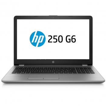 Portátil HP 250 G6 1WY58EA Plata con Procesador i5-7200U a 2.5 GHz, Memoria RAM de 8GB, Almacenamiento SSD de 256GB, Pantalla HD de 15.6/39.6cm, DVD+-RW, Conectividad WiFi y Bluetooth, HDMI y Sistema Operativo FreeDOS 2.0