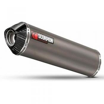 SCORPION - 37802 : Escape Factory Cbr1100Xx Titanio/Carbono Redondo
