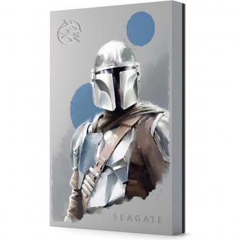 Disco Duro Externo Seagate FireCuda Gaming Special Edition The Mandalorian, 2TB, USB 3.2