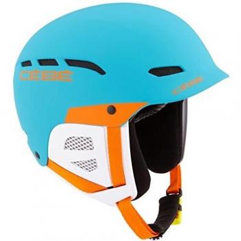 Cébé CBH193 Cascos de Esquí, Unisex niños, Azul/Naranja, 51-53 cm