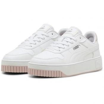 Puma Zapatillas Carina Street Holo 2.0 Blanco Niña - Zapatillas deportivas, diseño moderno, color blanco, estilo urbano, para niña, modelo 2.0