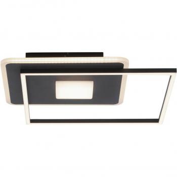 Plafón LED Domino con Dimming Switchmo, 26W, 3600 lm, 3000K, Color Negro