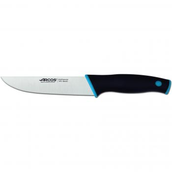 Cuchillo de Cocina Arcos Serie Dúo - Hoja de 150 Mm - Mango Color Negro Azul