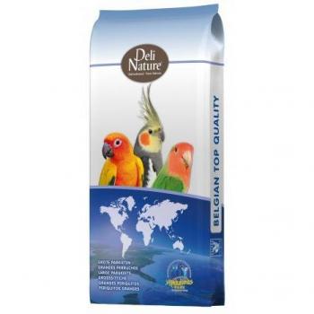 Alimento Básico para Cotorras y Agapornis Deli Nature - 20 kg
