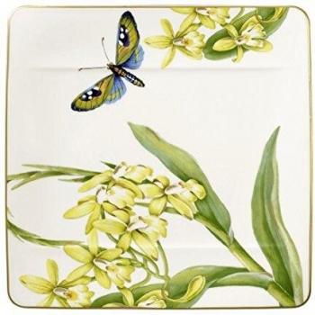 Villeroy & Boch Amazonia 1035142640 Plato de Desayuno, Porcelana, Verde