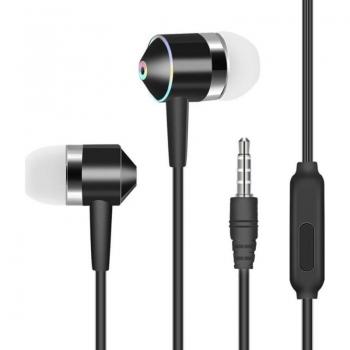 Auriculares In-ear Universales con Control de Línea y Subwoofer para Móviles iPhone y Xiaomi