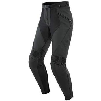 Dainese Pony 3 - Pantalones de piel para moto para mujer