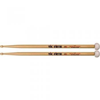 Vic Firth American Classic 5ADT Dual Tone - Baquetas, Punta de Madera y Maza de Fieltro Sintético