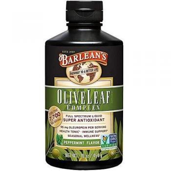 Olive Leaf Complex Full Spectrum Liquid Peppermint 16 fl.oz