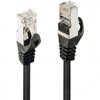 Lindy 2m Cat5e F/UTP Black RJ45 Network Patch Cable