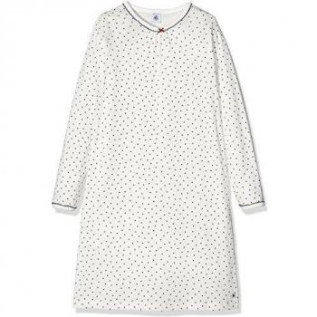 PETIT BATEAU Dedier, Camisón para Niñas, Lait/Medieval 83, 8A