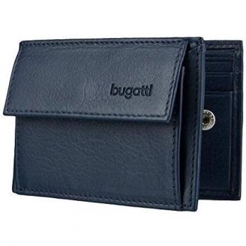 bugatti Sempre Monedero piel 10 cm blau