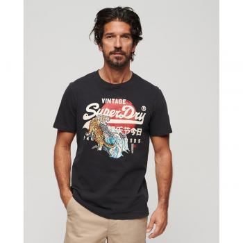 Camiseta gráfica Tokyo Superdry para hombre - Diseño urbano y moderno