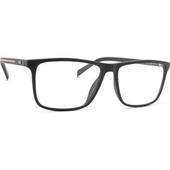 Levi's Unisex Rectangular Prescription Glasses - Black Plastic LV 5047 003