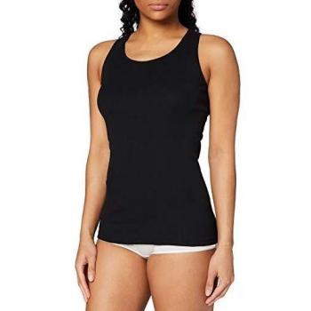 Triumph Katia Basics Shirt02 X Camiseta Tirantes, Black, 38 para Mujer