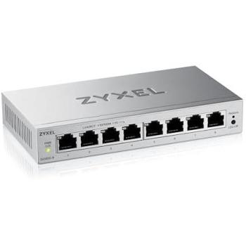 Switch Gestionado L2 Gigabit Ethernet Zyxel GS1200-8V3, 8 Puertos, Sin Ventilador, Escritorio
