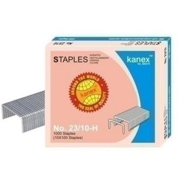 GRAPAS 23/10 GALVANIZADAS Kanex - Paquete de 1000 unidades