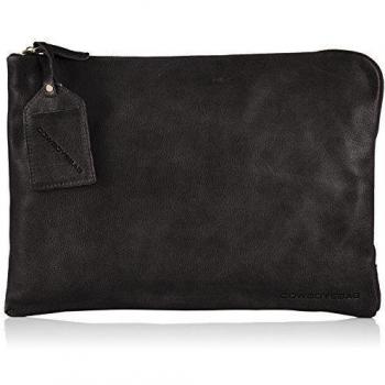 Cowboysbag Laptop Sleeve Woodward - Organizador de bolso de cuero Unisex adulto, color negro, talla 38x27x1 cm