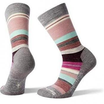 SmartWool Women's Saturnsphere, Calcetines para Mujer, Gris