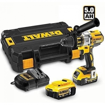 Taladro Percutor DeWalt DCD995P2-QW XR 18V Li-Ion 5.0Ah sin escobillas con maletín TSTAK