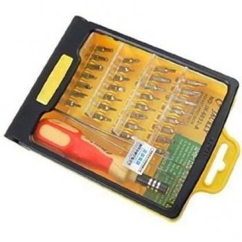 Sourcingmap-32en 1mango de plástico Destornilladores Pinzas Herramientas Set