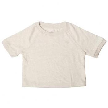 Camiseta Cropped de Manga Corta para Niñas de Algodón - GAP