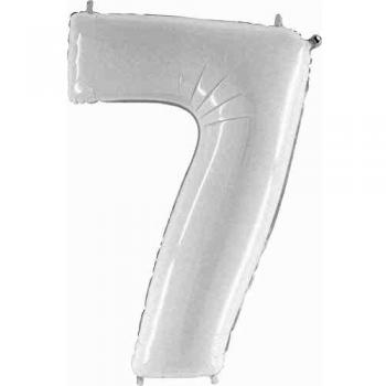 Grabo 937WWH-P Número 7 Brillante Superloon Single Pack, Longitud-40, Color,Blanco, Talla Única