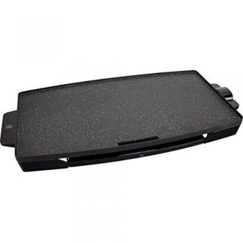 Plancha de asar eléctrica XXL GR603 Jata. Superficie XXL para cocinar: 60 x 35 cm. Antiadherente. Libre de PFOA. De fácil limpieza. Bandeja recoge salsas [Clase de eficiencia energética A]
