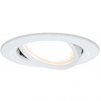 Foco Empotrado LED Coin Slim Dimmable y Orientable 6,8W 2700K Blanco Mate - Set de 3 Unidades