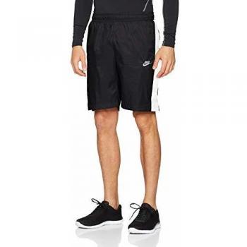 Nike M NSW CE Short Wvn Core TRK Pantalones Cortos de Deporte, Hombre, Black/White/