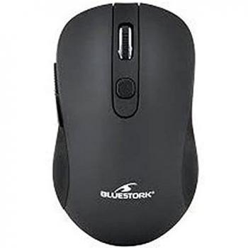 Ratón Inalámbrico Bluestork Office 80 Negro 1000-1600 dpi