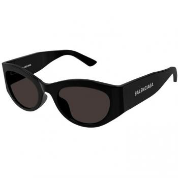 Balenciaga Stylish Sunglasses - Black Unisex, Size: One Size; Balenciaga Sunglasses - Female, Black, Size: 54 MM with Bb0330Sk Design; Balenciaga Paper Oval Sunglasses - 54mm Black