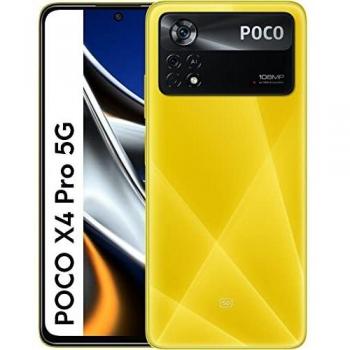 Xiaomi Poco X4 Pro 5G 6.67 AMOLED DotDisplay, 120Hz FHD+ AMOLED DotDisplay, 67W Turbo Carga 6G+128GB Poco Amarillo [Versión Global]