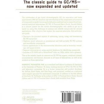 GC/MS w/CD 2e: A Practical User's Guide