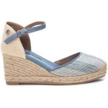 Sandalias de Mujer XTI 170693 TEXTIL JEANS -Altura cuña 8cm-