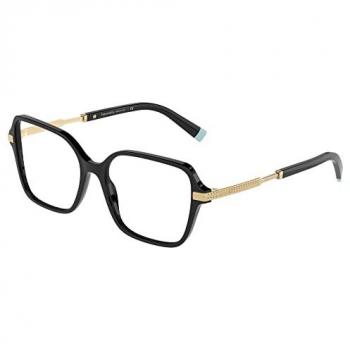Tiffany TF 2222 Black Unisex Eyewear Frames - 54 MM Square Sunglasses