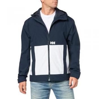 Chaqueta Impermeable Azul Marino Helly Hansen Rig Regular Fit Hombre