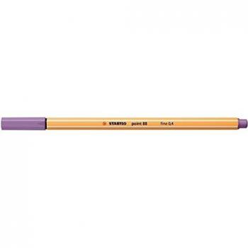 Rotulador Punta Fina 0.4mm STABILO Point 88 Lila Grisáceo Ref.62