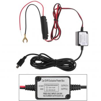 C-FUNN Coche Dash Cámara CAM Hard Wire Kit Micro USB para Nextbase 101 112 Mini 2, 3 G1W