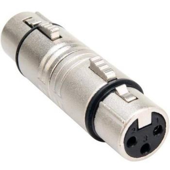 Pronomic AD-XFXF Adaptador XLR hembra / XLR hembra